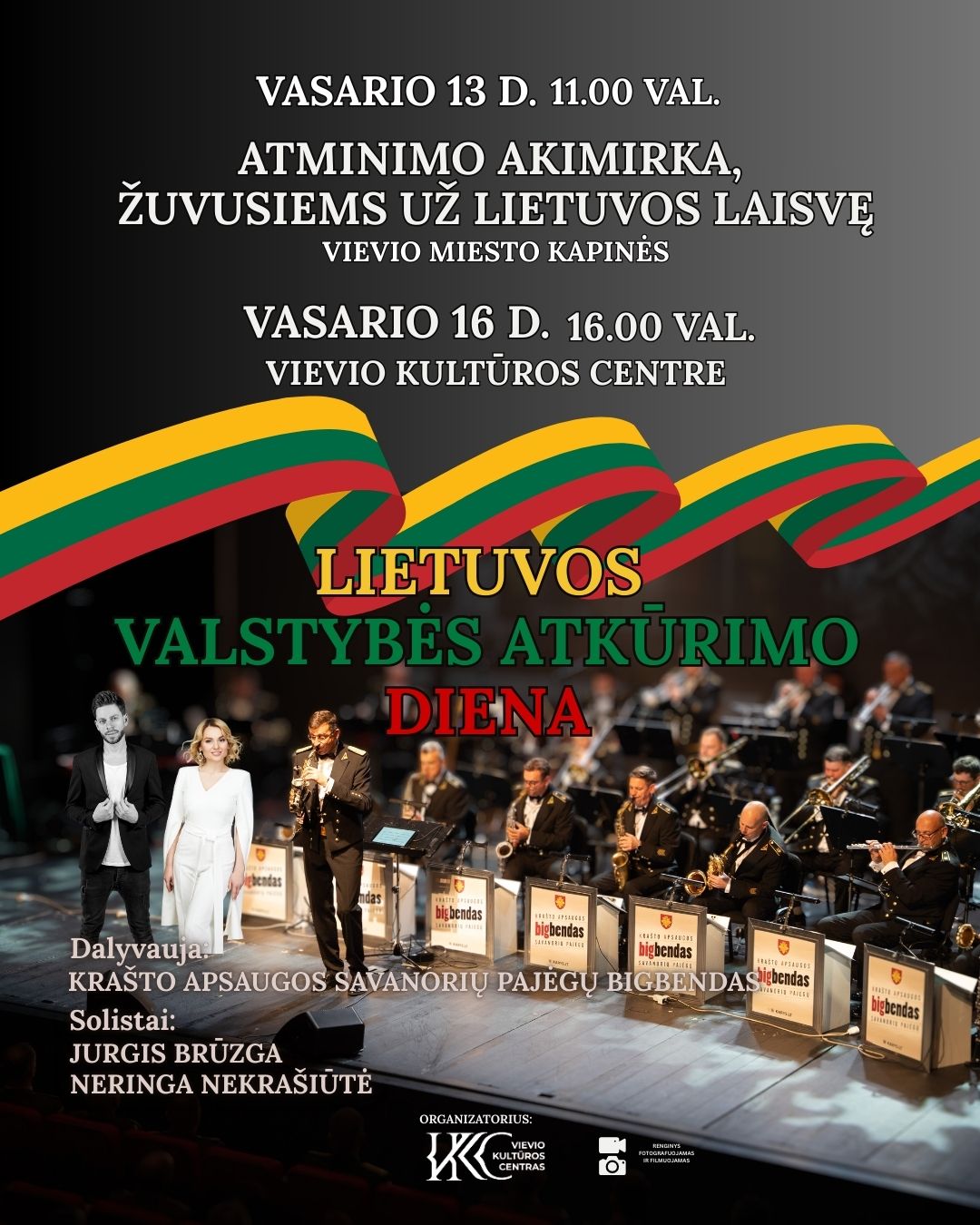 Elektrėnų savivaldybė kviečia: Vasario 16-osios šventės programa